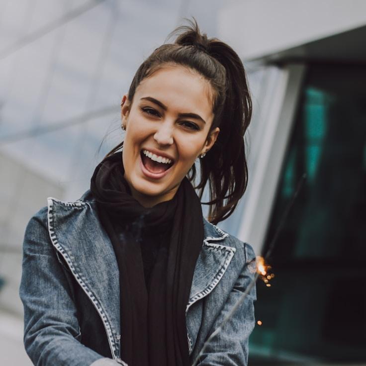 Kaveri Mehta, Lead Design Curator at Digital Connect Platform, reviewing corporate floral arrangements